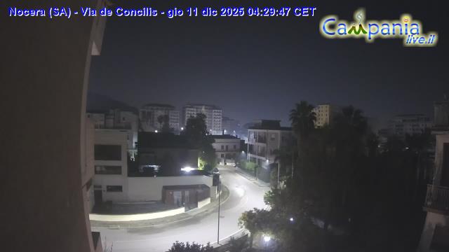 immagine della webcam nei dintorni di Minori: webcam Nocera Inferiore