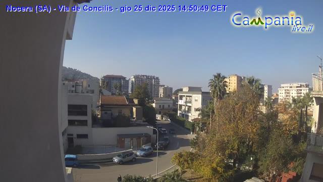 immagine della webcam nei dintorni di Sorrento: webcam Nocera Inferiore