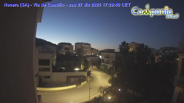 immagine della webcam nei dintorni di Bellizzi: webcam Nocera Inferiore
