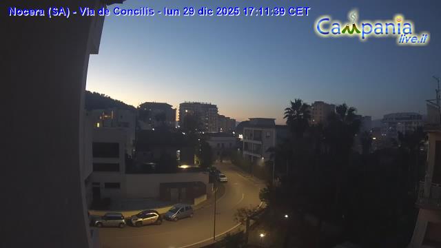 immagine della webcam nei dintorni di Albori: webcam Nocera Inferiore