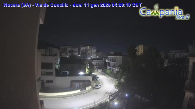 immagine della webcam nei dintorni di Positano: webcam Nocera Inferiore