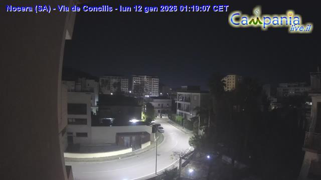 immagine della webcam nei dintorni di Ravello: webcam Nocera Inferiore