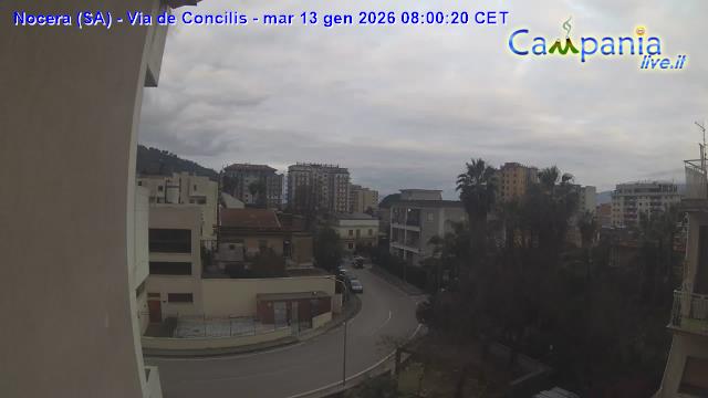 immagine della webcam nei dintorni di Pellezzano: webcam Nocera Inferiore