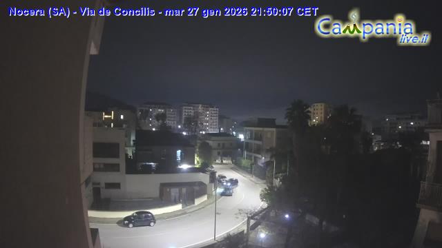 immagine della webcam nei dintorni di Cetara: webcam Nocera Inferiore