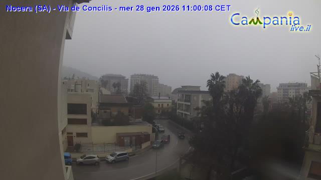 immagine della webcam nei dintorni di Positano: webcam Nocera Inferiore