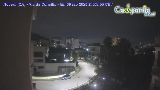 immagine della webcam nei dintorni di Massa Lubrense: webcam Nocera Inferiore