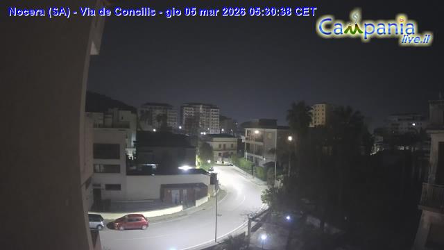 immagine della webcam nei dintorni di Cetara: webcam Nocera Inferiore