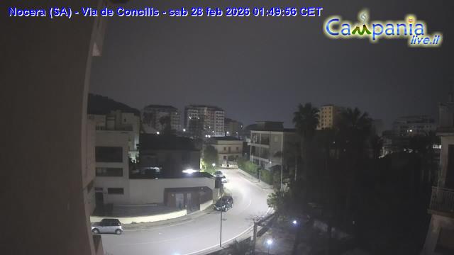 immagine della webcam nei dintorni di Positano: webcam Nocera Inferiore