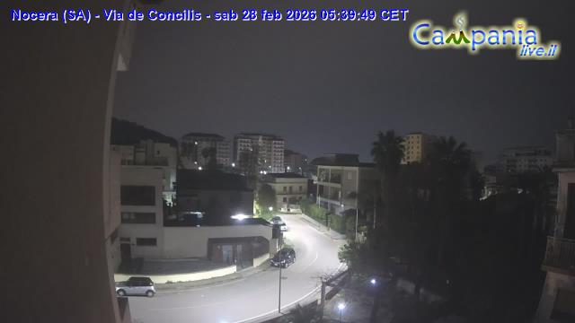 immagine della webcam nei dintorni di Ravello: webcam Nocera Inferiore