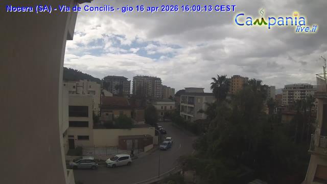 immagine della webcam nei dintorni di Pimonte: webcam Nocera Inferiore