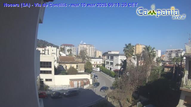 immagine della webcam nei dintorni di Battipaglia: webcam Nocera Inferiore