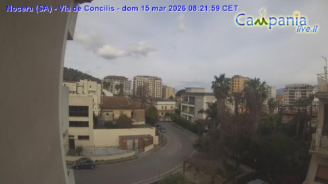 immagine della webcam nei dintorni di Piano di Sorrento: webcam Nocera Inferiore