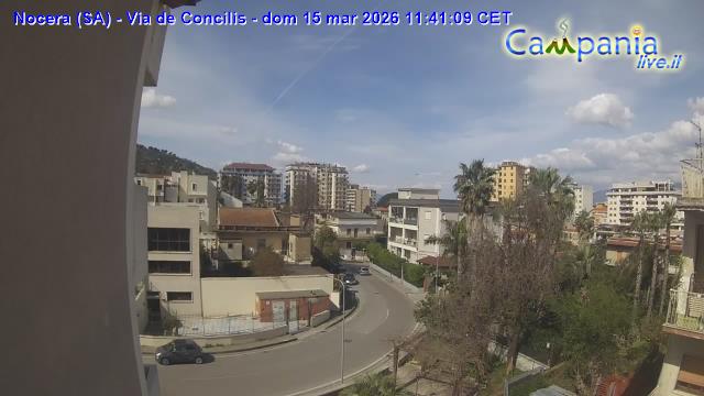 immagine della webcam nei dintorni di Siano: webcam Nocera Inferiore