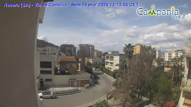 immagine della webcam nei dintorni di Amalfi: webcam Nocera Inferiore