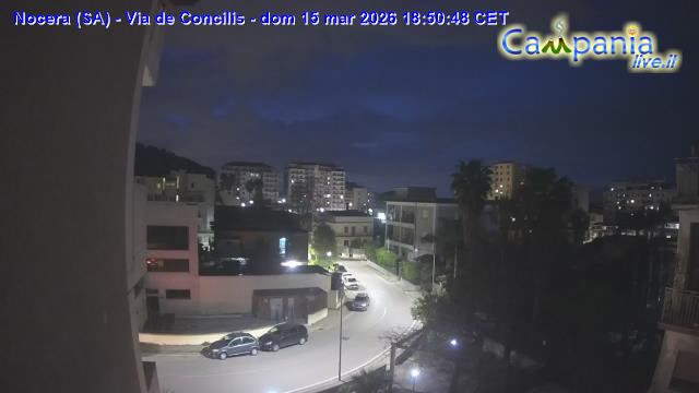 immagine della webcam nei dintorni di Cava de' Tirreni: webcam Nocera Inferiore
