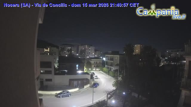 immagine della webcam nei dintorni di Cava de' Tirreni: webcam Nocera Inferiore