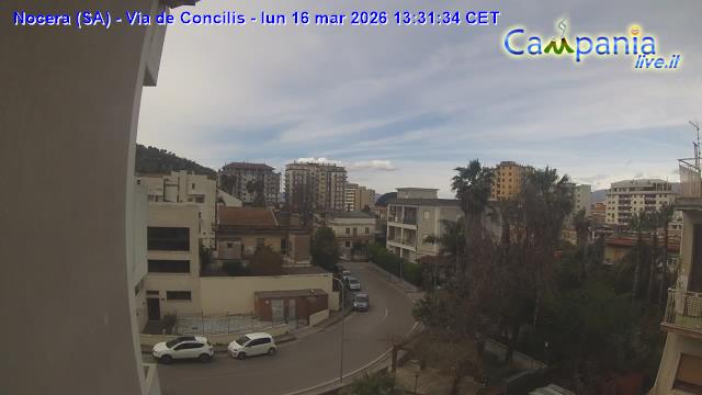 immagine della webcam nei dintorni di Amalfi: webcam Nocera Inferiore