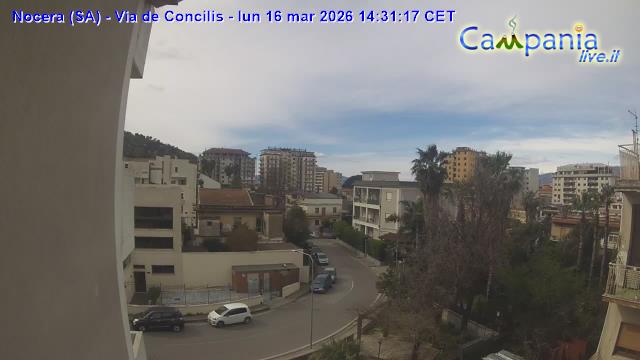 immagine della webcam nei dintorni di Sorrento: webcam Nocera Inferiore