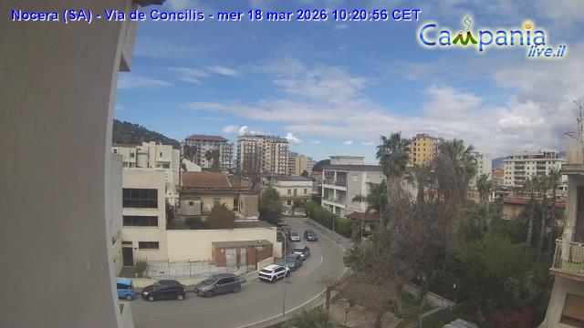 immagine della webcam nei dintorni di Salerno: webcam Nocera Inferiore