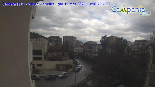 immagine della webcam nei dintorni di Amalfi: webcam Nocera Inferiore