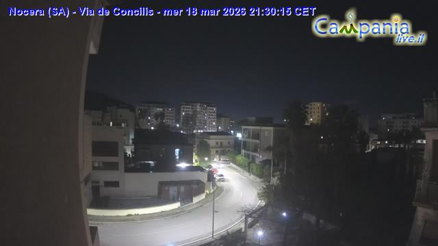 immagine della webcam nei dintorni di Vietri sul Mare: webcam Nocera Inferiore