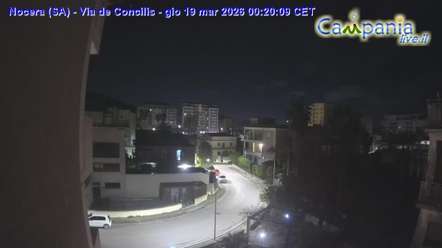 immagine della webcam nei dintorni di Bellizzi: webcam Nocera Inferiore