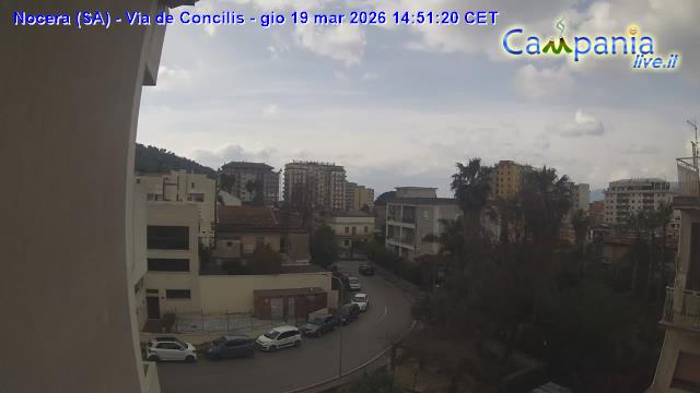 immagine della webcam nei dintorni di Cetara: webcam Nocera Inferiore