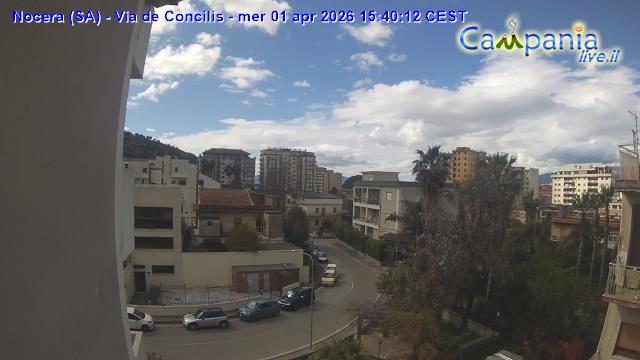 immagine della webcam nei dintorni di Terzigno: webcam Nocera Inferiore