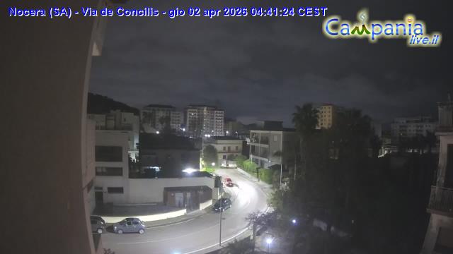 immagine della webcam nei dintorni di Torre del Greco: webcam Nocera Inferiore