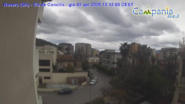 immagine della webcam nei dintorni di Lanzara: webcam Nocera Inferiore