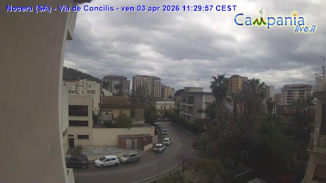 immagine della webcam nei dintorni di Praiano: webcam Nocera Inferiore