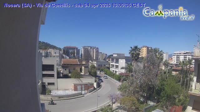 immagine della webcam nei dintorni di Molina: webcam Nocera Inferiore