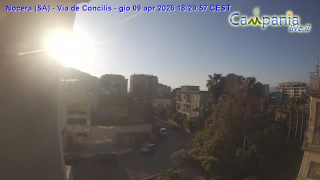 immagine della webcam nei dintorni di Salerno: webcam Nocera Inferiore