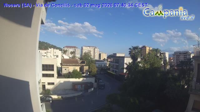 immagine della webcam nei dintorni di Minori: webcam Nocera Inferiore