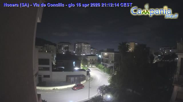 immagine della webcam nei dintorni di Vietri sul Mare: webcam Nocera Inferiore