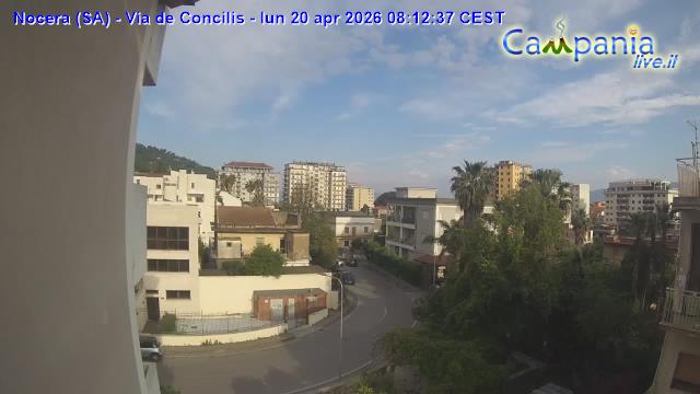 immagine della webcam nei dintorni di Salerno: webcam Nocera Inferiore