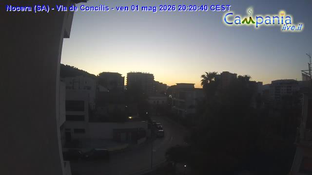 immagine della webcam nei dintorni di Sorrento: webcam Nocera Inferiore