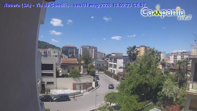 immagine della webcam nei dintorni di Vettica: webcam Nocera Inferiore