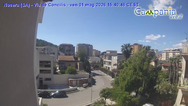 immagine della webcam nei dintorni di Maiori: webcam Nocera Inferiore