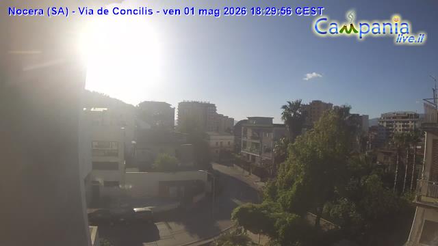 immagine della webcam nei dintorni di Ravello: webcam Nocera Inferiore