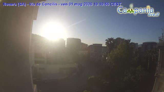 immagine della webcam nei dintorni di Maiori: webcam Nocera Inferiore