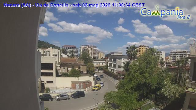 immagine della webcam nei dintorni di Amalfi: webcam Nocera Inferiore