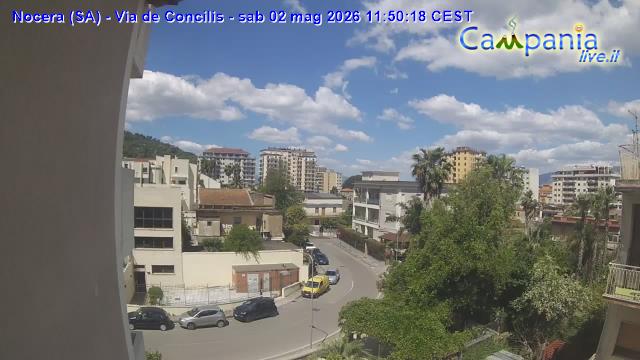 immagine della webcam nei dintorni di Cetara: webcam Nocera Inferiore