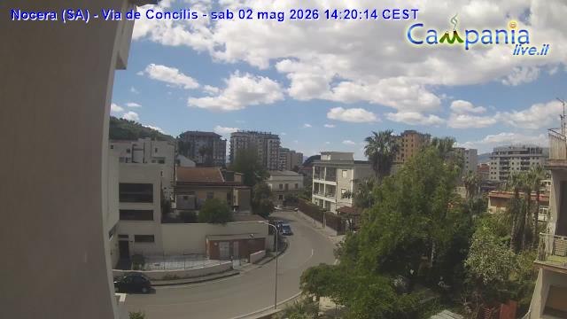 immagine della webcam nei dintorni di Salerno: webcam Nocera Inferiore