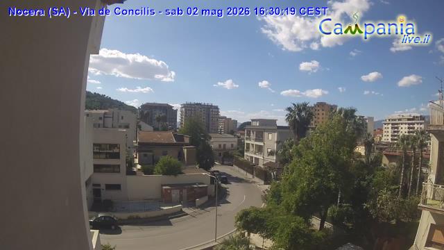 immagine della webcam nei dintorni di Minori: webcam Nocera Inferiore