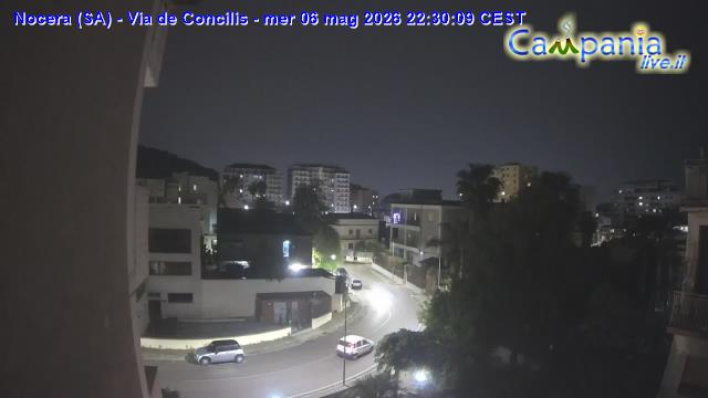 immagine della webcam nei dintorni di Amalfi: webcam Nocera Inferiore