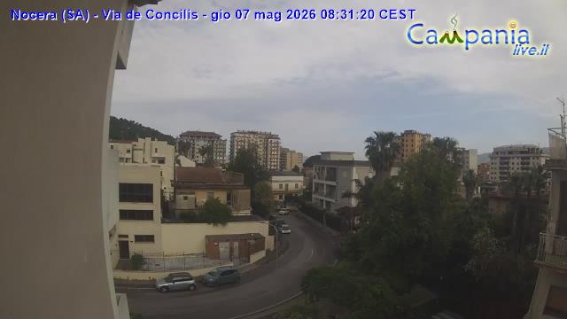 immagine della webcam nei dintorni di Furore: webcam Nocera Inferiore