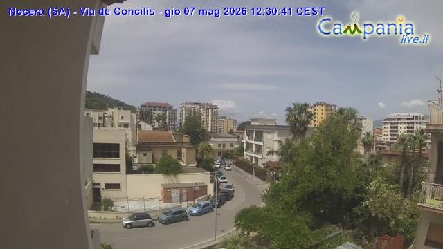immagine della webcam nei dintorni di Minori: webcam Nocera Inferiore