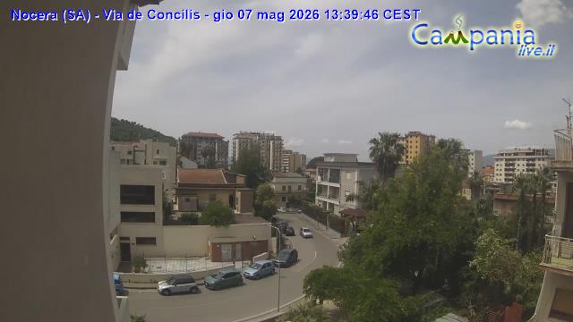 immagine della webcam nei dintorni di Bellizzi: webcam Nocera Inferiore
