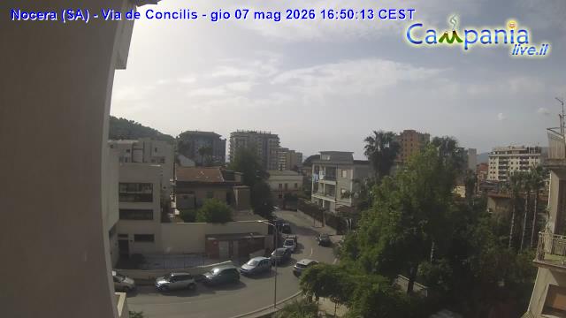 immagine della webcam nei dintorni di Salerno: webcam Nocera Inferiore